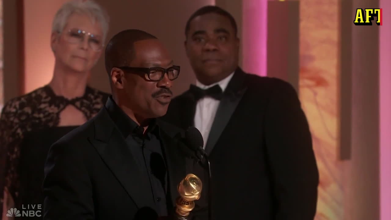 Eddie Murphys pik till Will Smith på Golden Globe - Aftonbladet TV