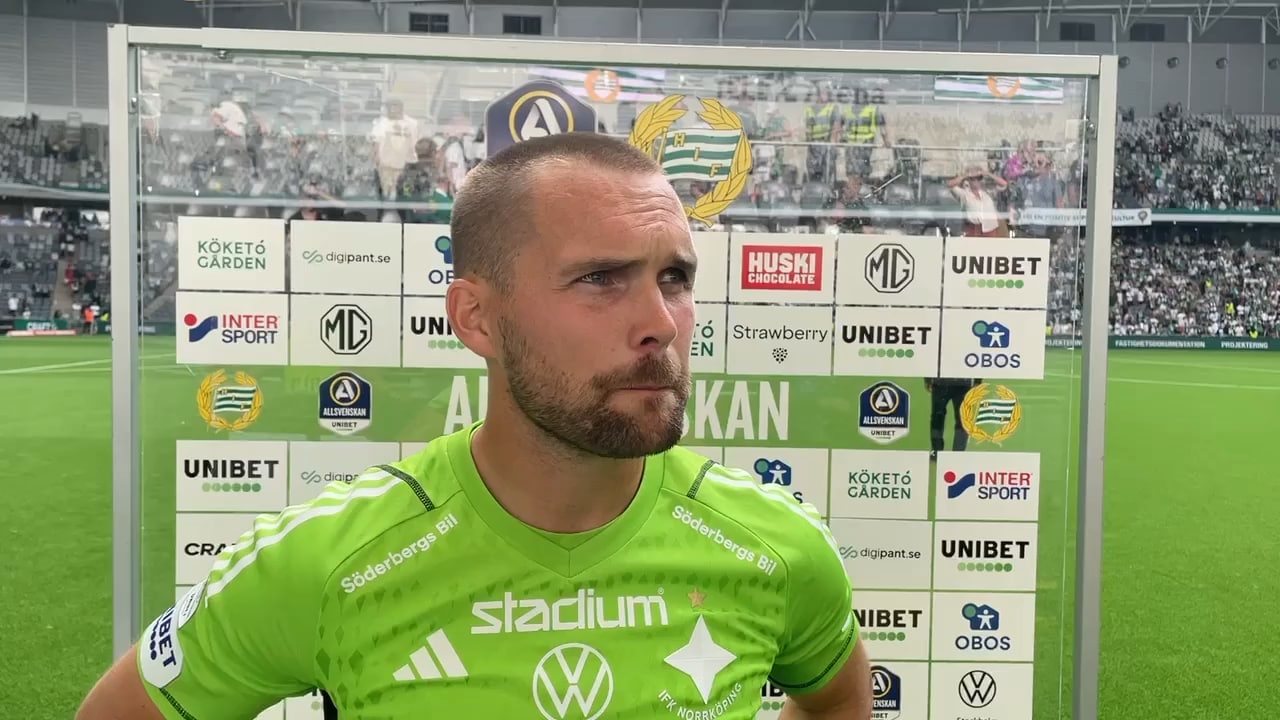 Jansson om matchen borta mot Hammarby IF: ”Bitter känsla”