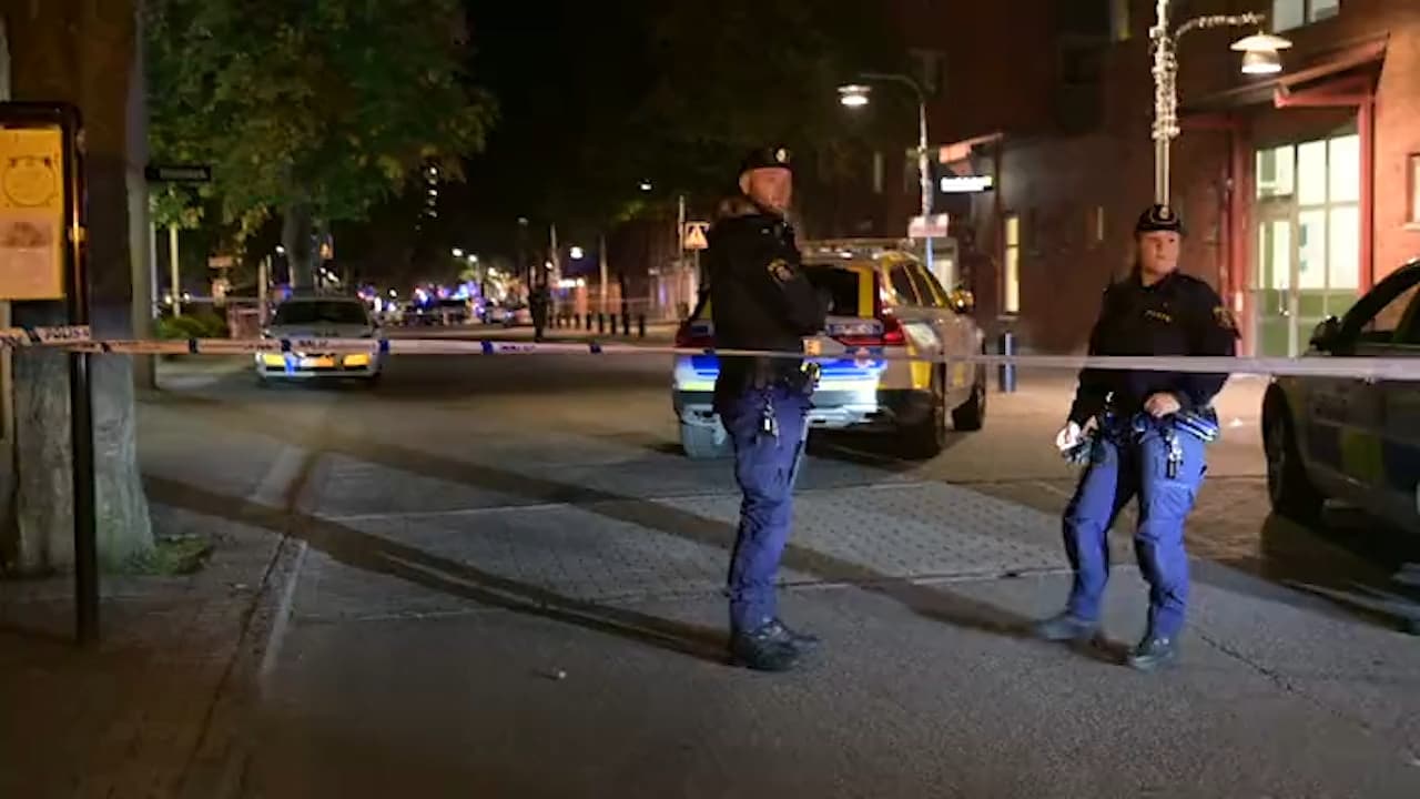 Kvinna skadad efter skottlossning i södra Stockholm