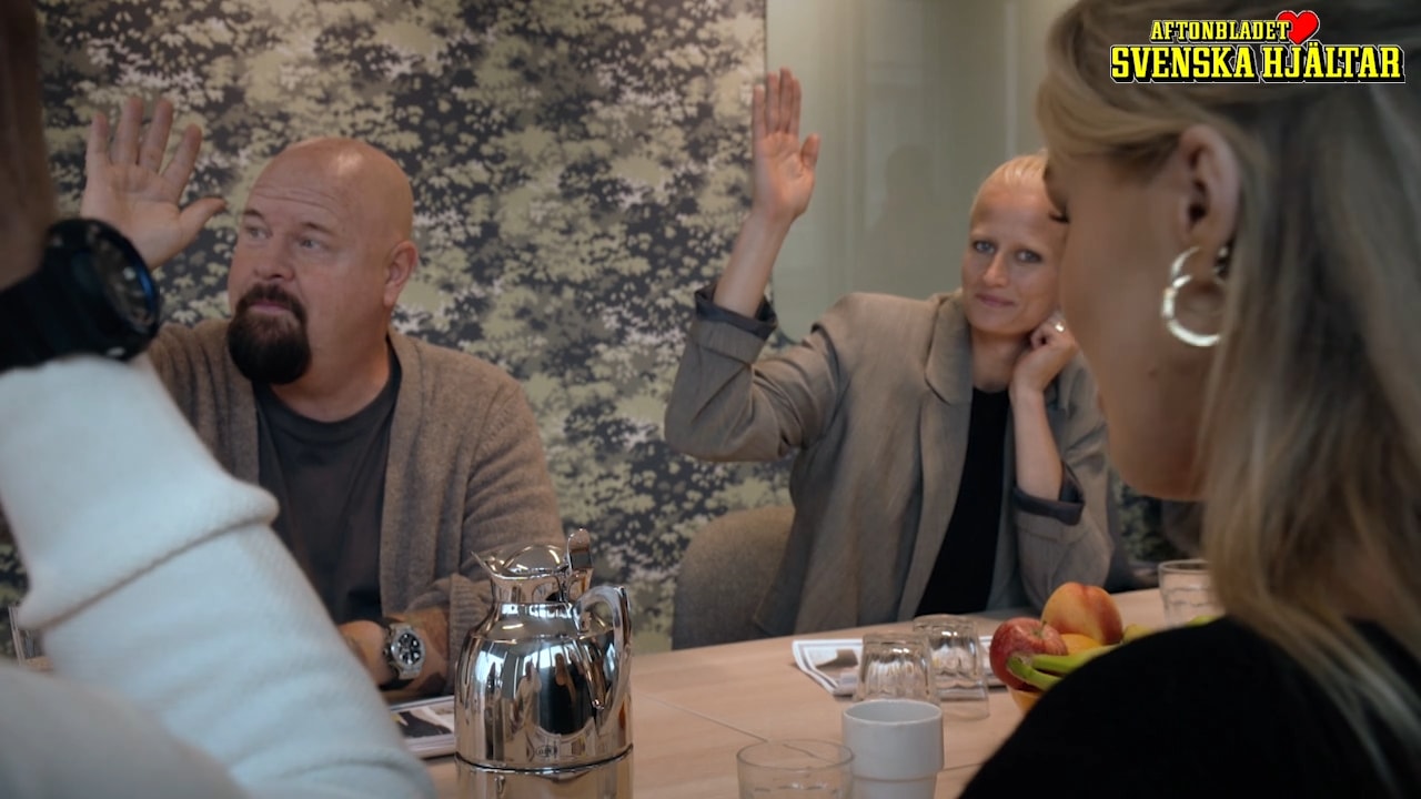 Svenska hjältar-juryn: Det är en hjälte för oss