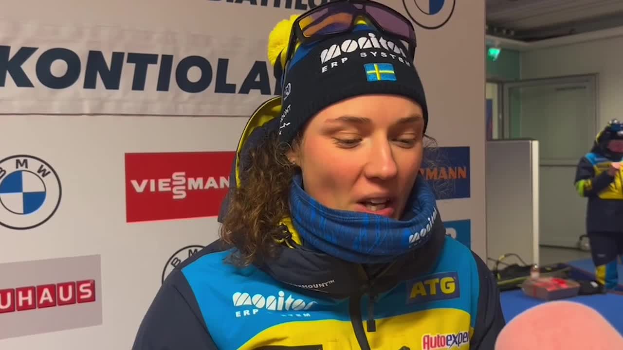 Hanna Öberg: "Vi håller en hög nivå"