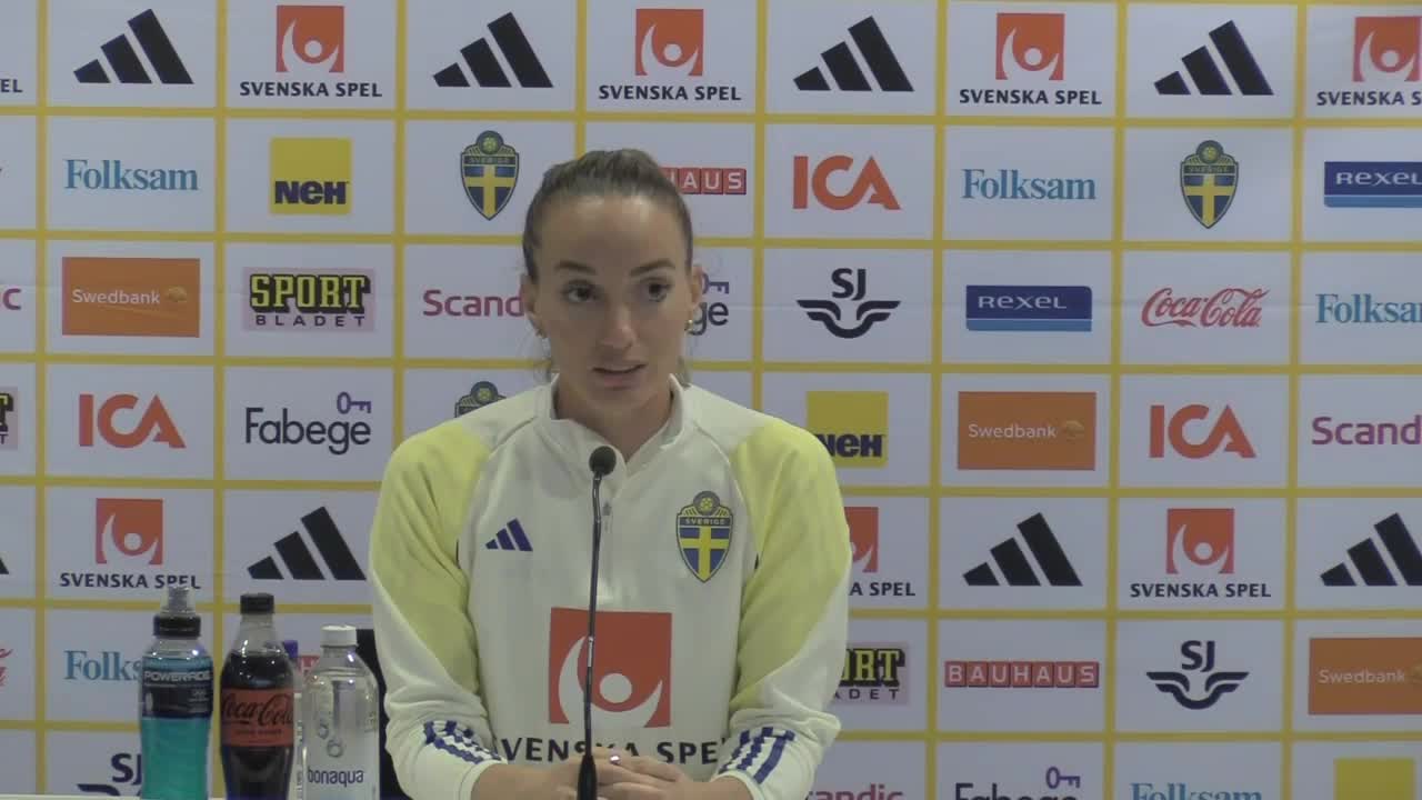 Kosovare Asllanis brandtal som stöd till spanska laget
