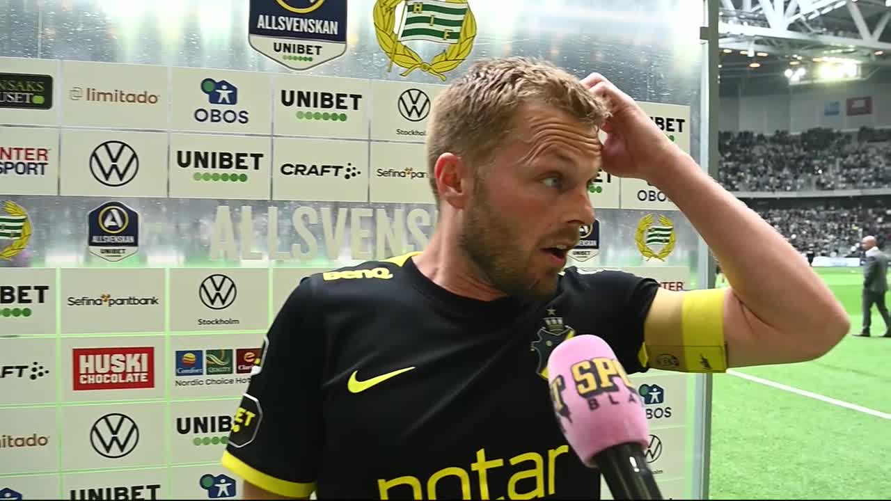 Sebastian Larsson: ”Offside är ju offside”