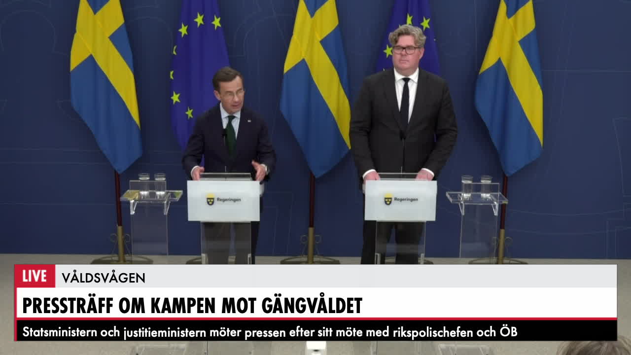 Statsministern: Försvarsmakten ska hjälpa polisen