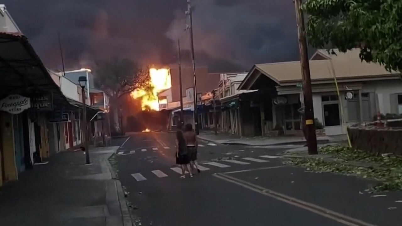 Här rasar branden i Hawaii: ”Som en krigszon”