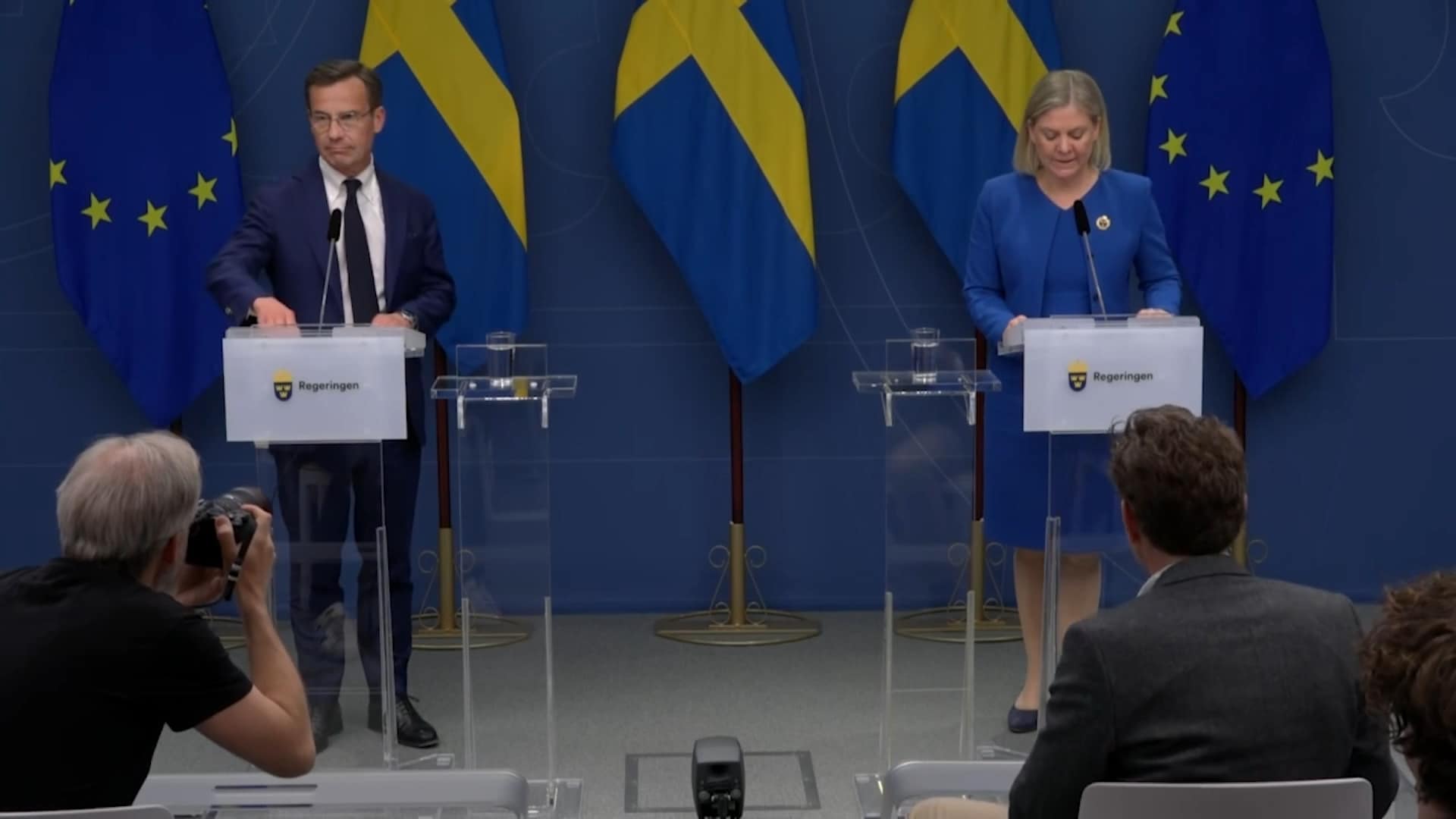 Magdalena Andersson: ”Sverige vill upptas som medlem i alliansen”