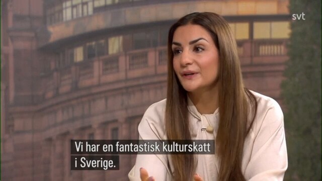 Kulturministern om Ruben Östlund: "Fantastisk författare"