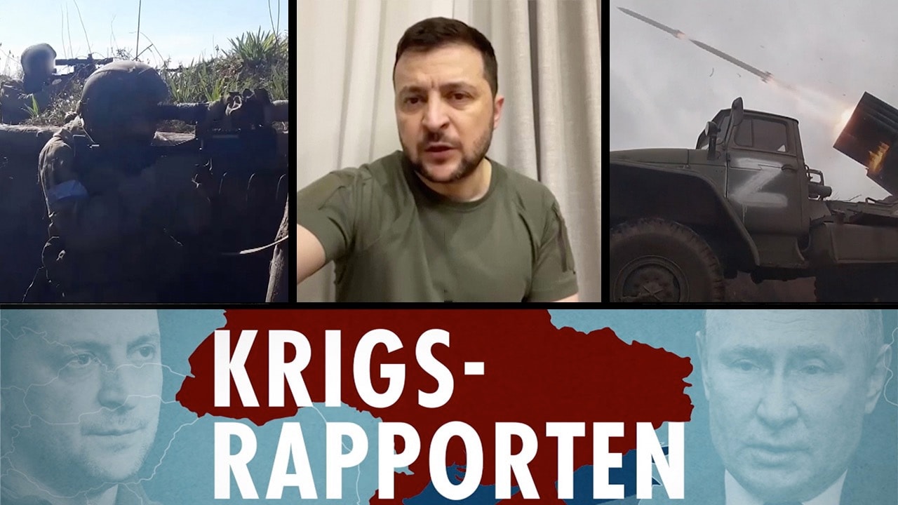 Krigsrapporten: Ryska offensiven i östra Ukraina intensifieras