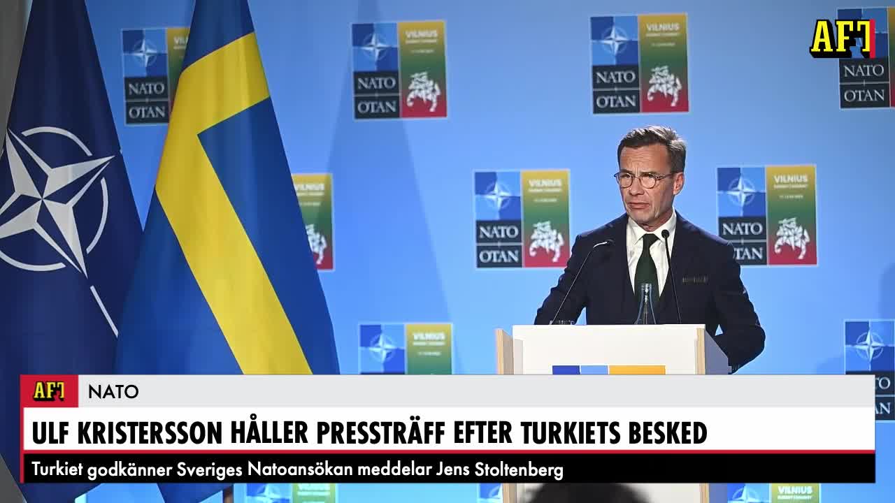 Statsminister Ulf Kristersson (M): ”Bra dag för Sverige”