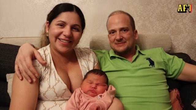 Deras bebis vägde över sex kilo som nyfödd: "Chockerande tung"