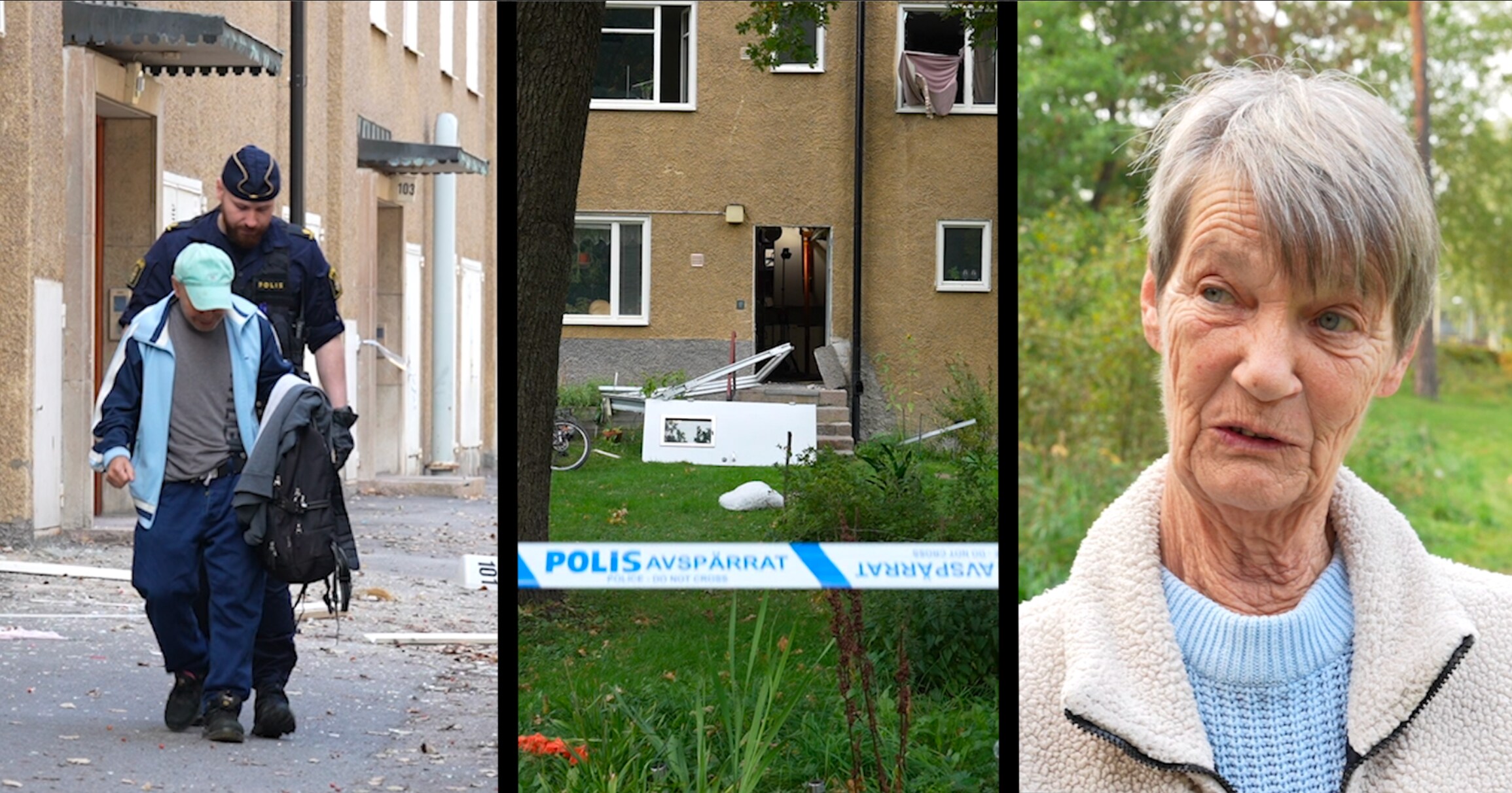 Boende efter explosionen i Hässelby: ”Jag skakade”