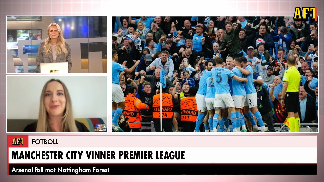 Manchester City vinner Premier League: "Ingen trodde Arsenal skulle utmana"