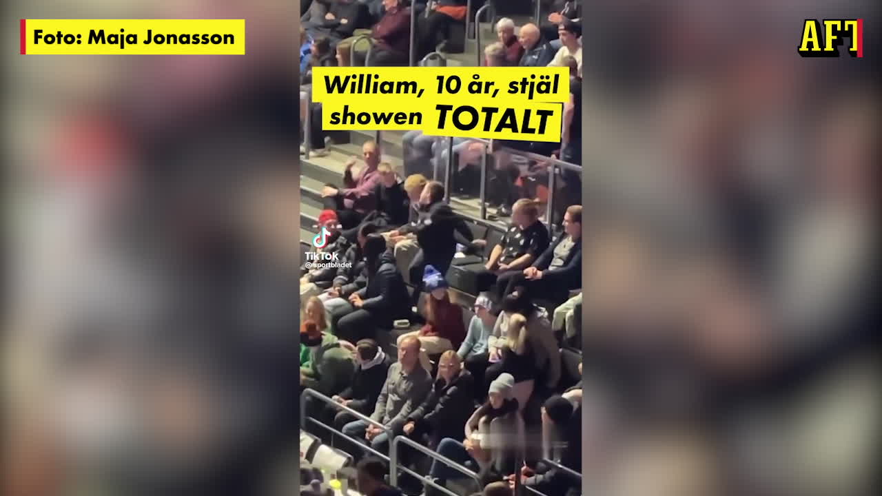 Här stjäl tioåriga William hela showen
