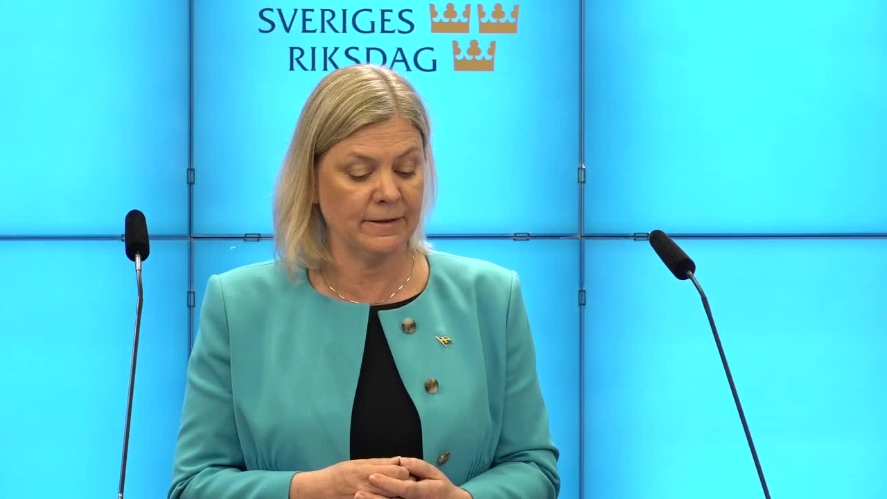 Magdalena Andersson om misstroendeomröstningen