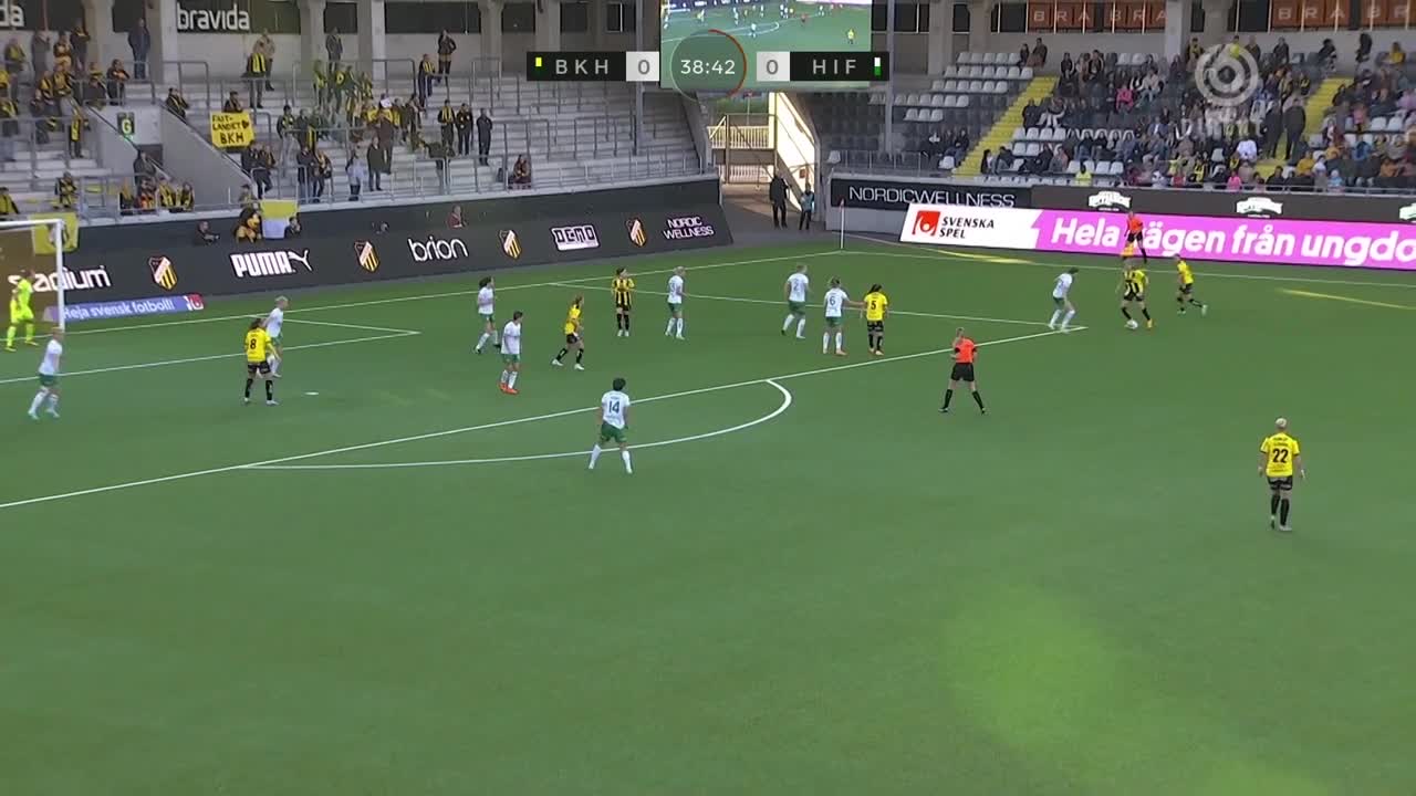 Häcken vann toppmötet mot Hammarby