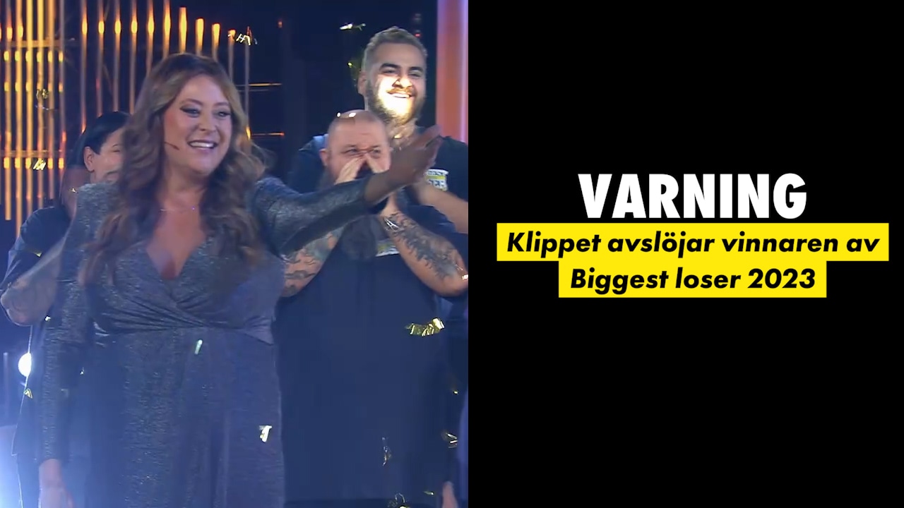 Spoiler: Här avslöjas hemmavinnaren av "Biggest loser" 2023