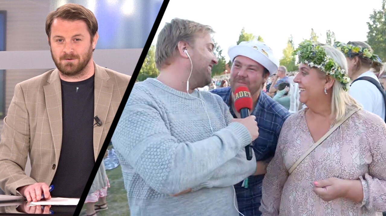 Häng Med På Midsommarfirande I Dalarna Aftonbladet Tv 