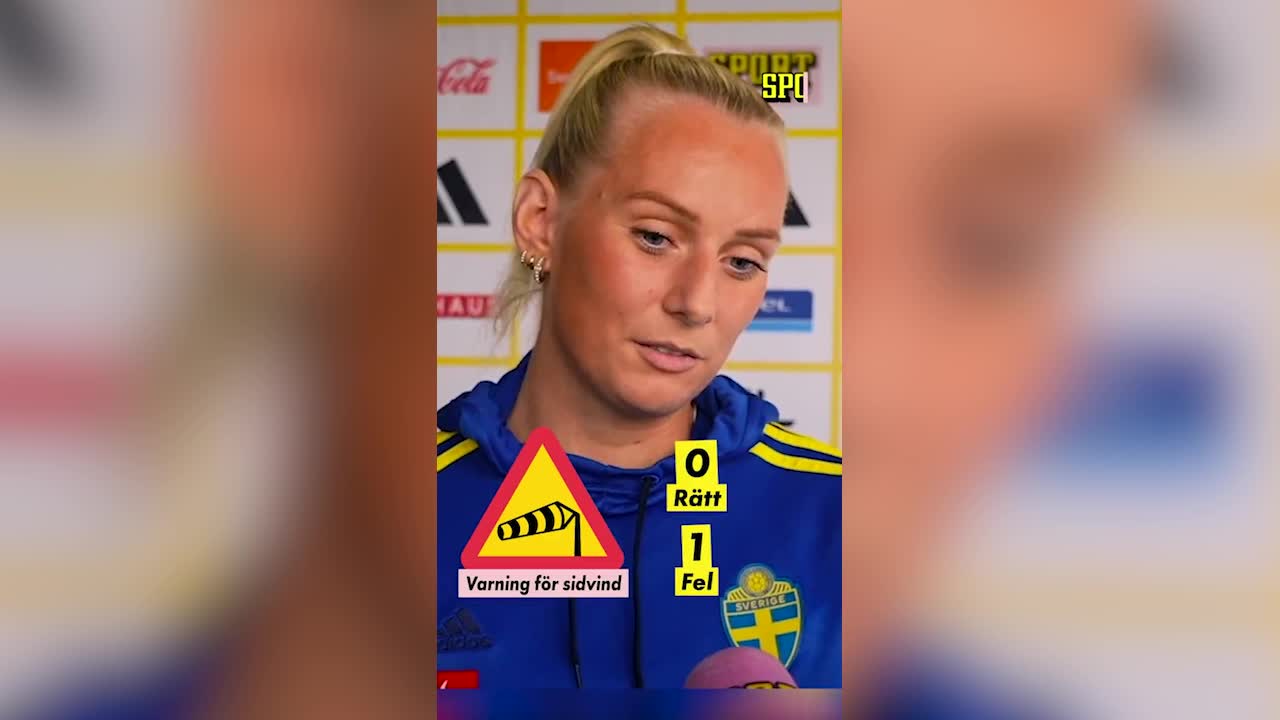 Kan landslaget sina vägskyltar?