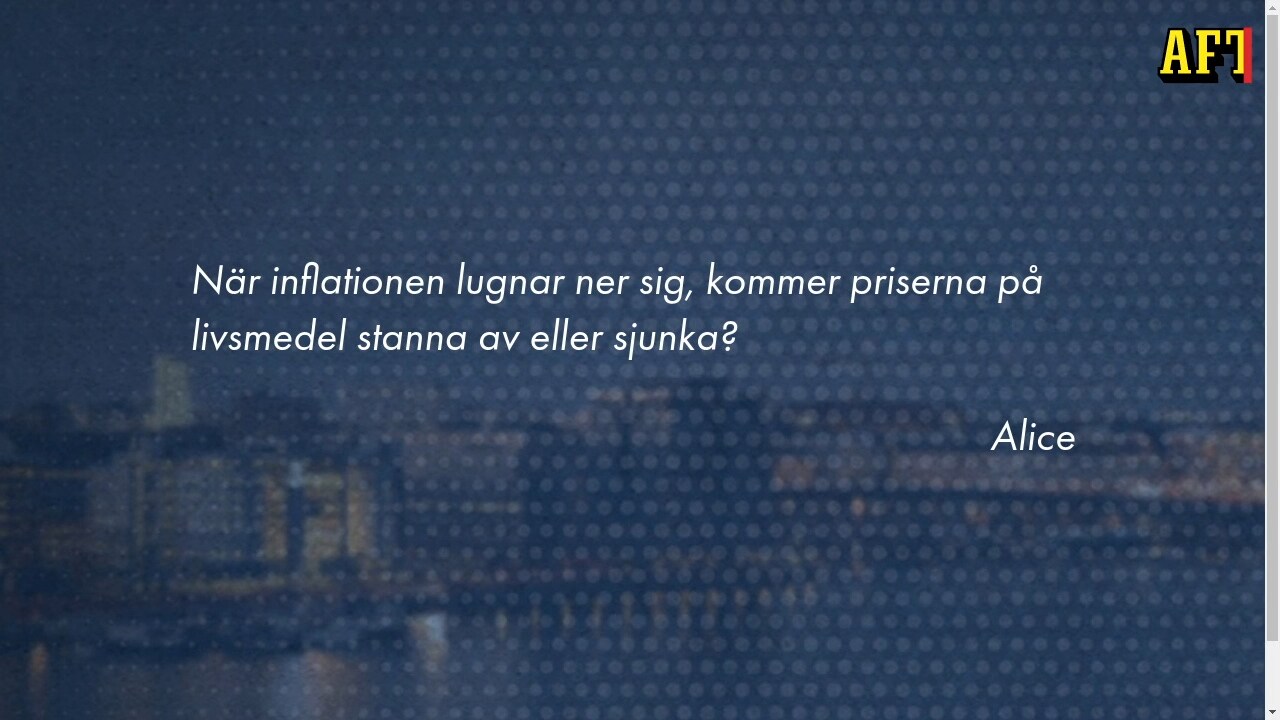 Fem frågor på fem minuter: Så påverkas du av inflationen