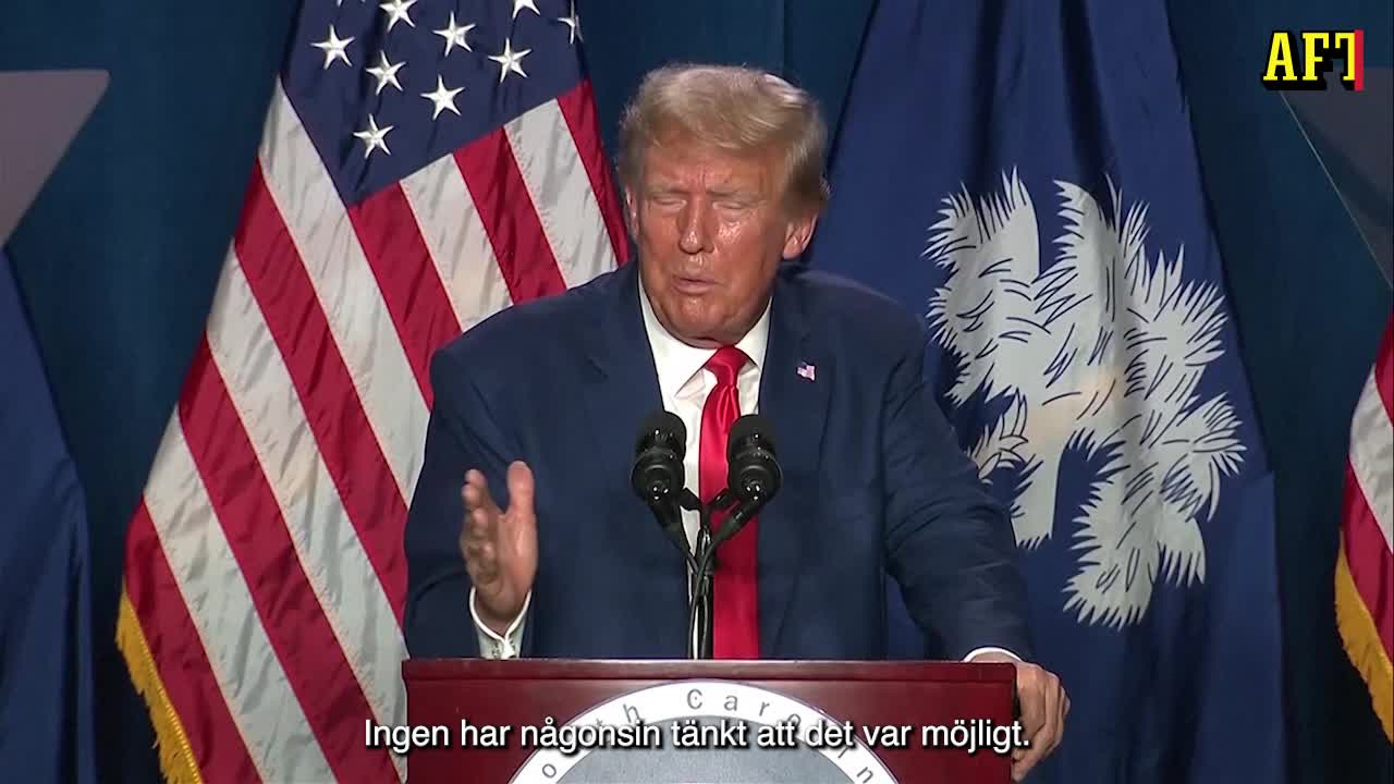 Trump: "Åklagaren är mentalsjuk och allt är en Biden-bluff "