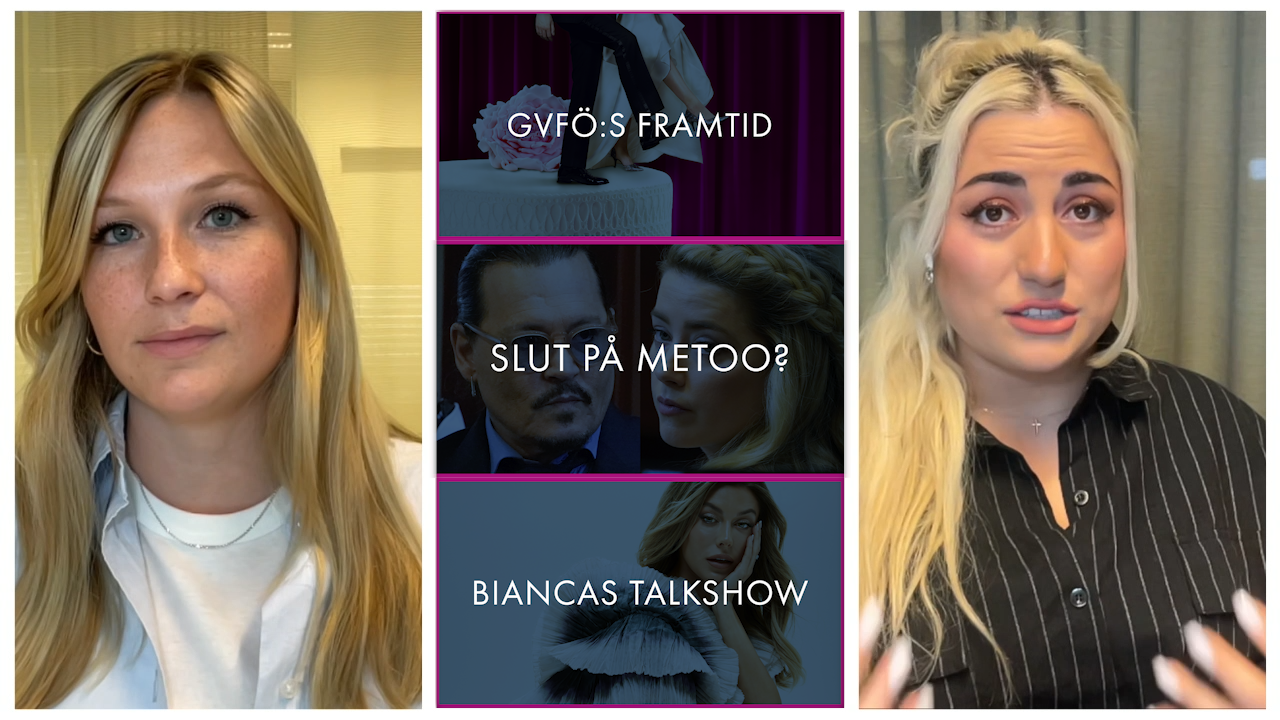 GVFÖ:s bleka framtid och Biancas talkshow - Här är veckans hetaste nöjessnackisar