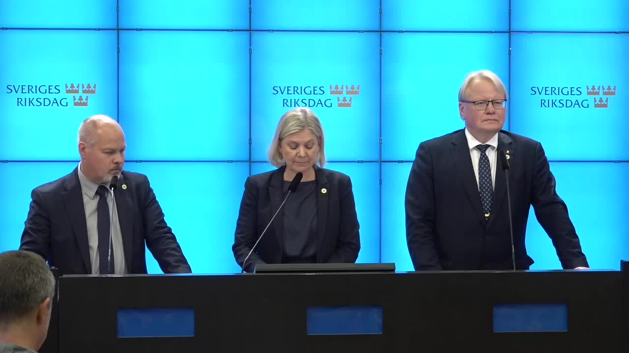 Magdalena Andersson: "Jas gripen skulle hjälpa Ukraina ta tillbaka ockuperad mark"