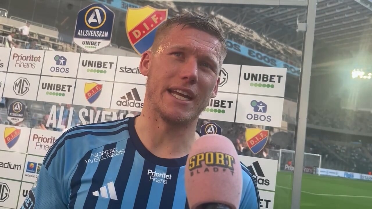 Edvardsen: "Har varit väldigt tufft – kilon har lyfts från axlarna nu"