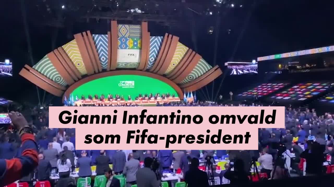 Gianni Infantino: "Till de som hatar mig – jag älskar er"