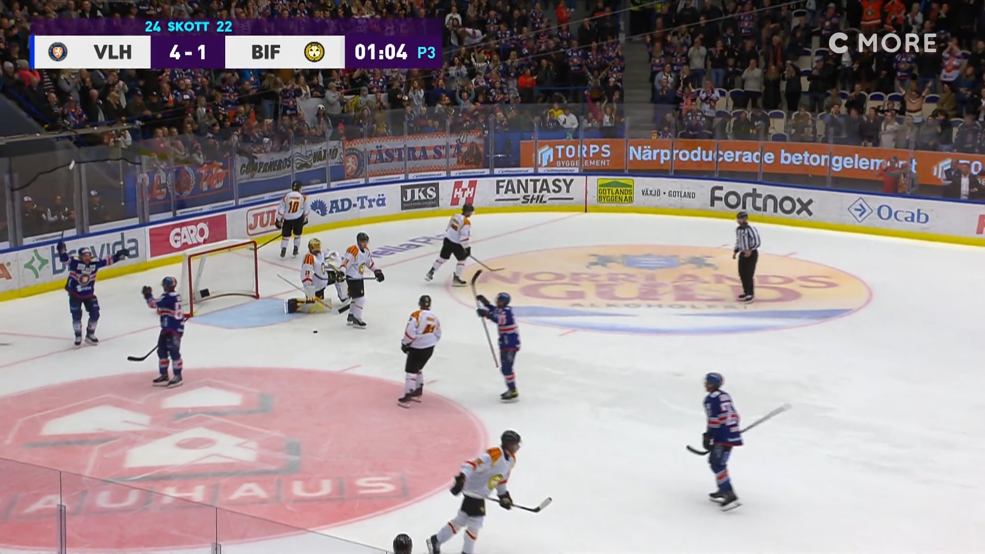 Se när Växjö vände underläge mot Brynäs