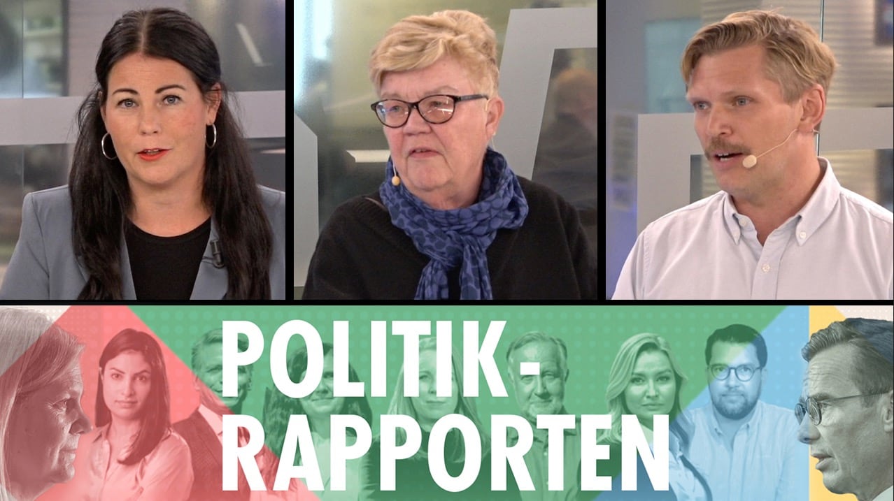 Politikrapporten: Senaste nytt från valrörelsen