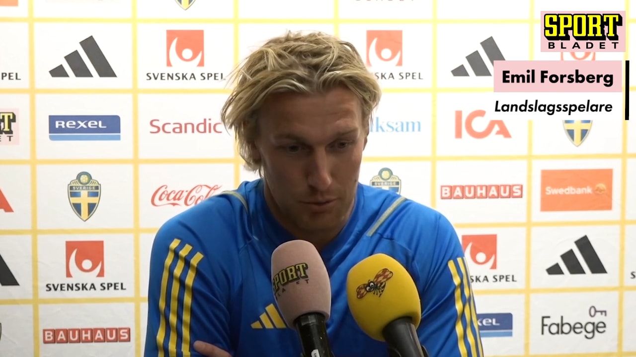 Emil Forsberg: "Hon har en maskin-mentalitet"