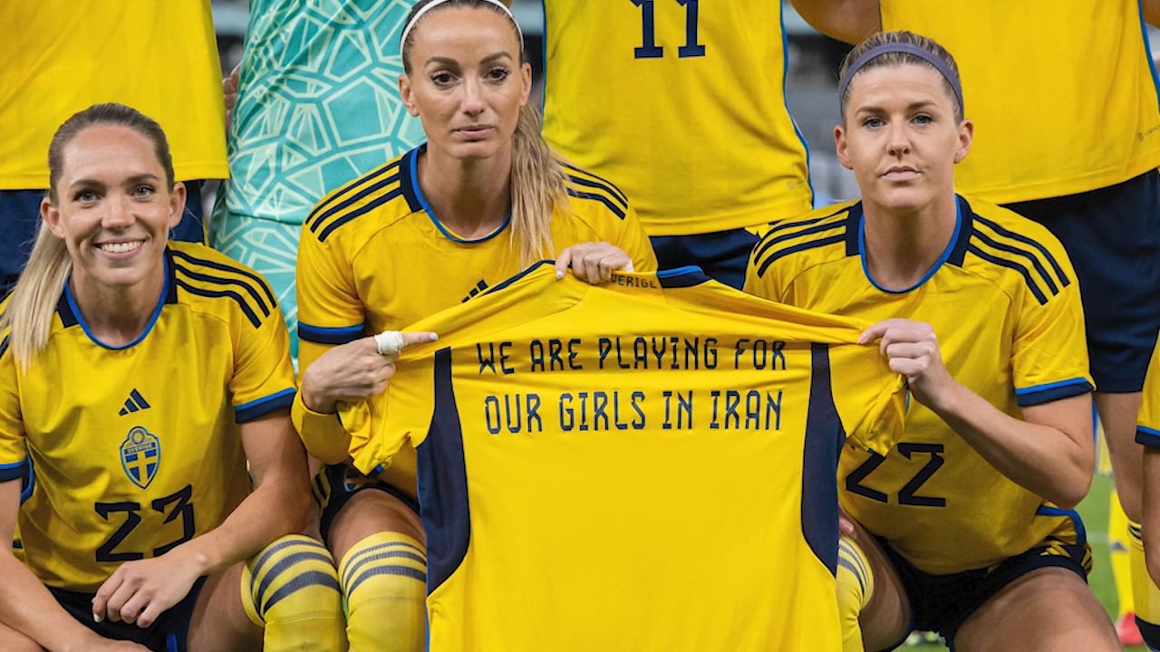 Magdalena Eriksson om stödet till kvinnorna Iran: ”Stöder deras kamp och revolt”