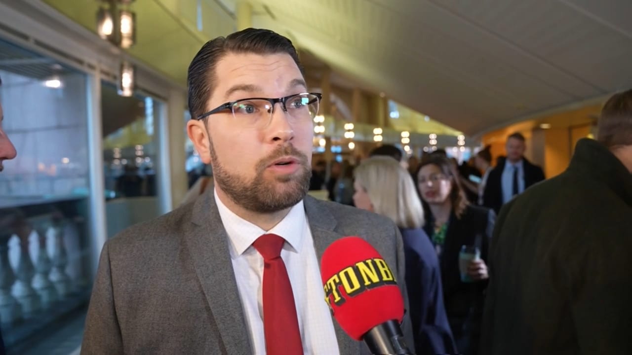 Jimmie Åkesson om att han inte får gå på Nobelmiddagen