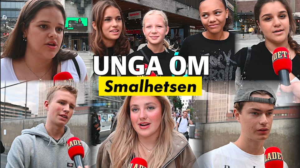 Unga om smalhetsen: "Jag borde vara smalare och äta mindre"