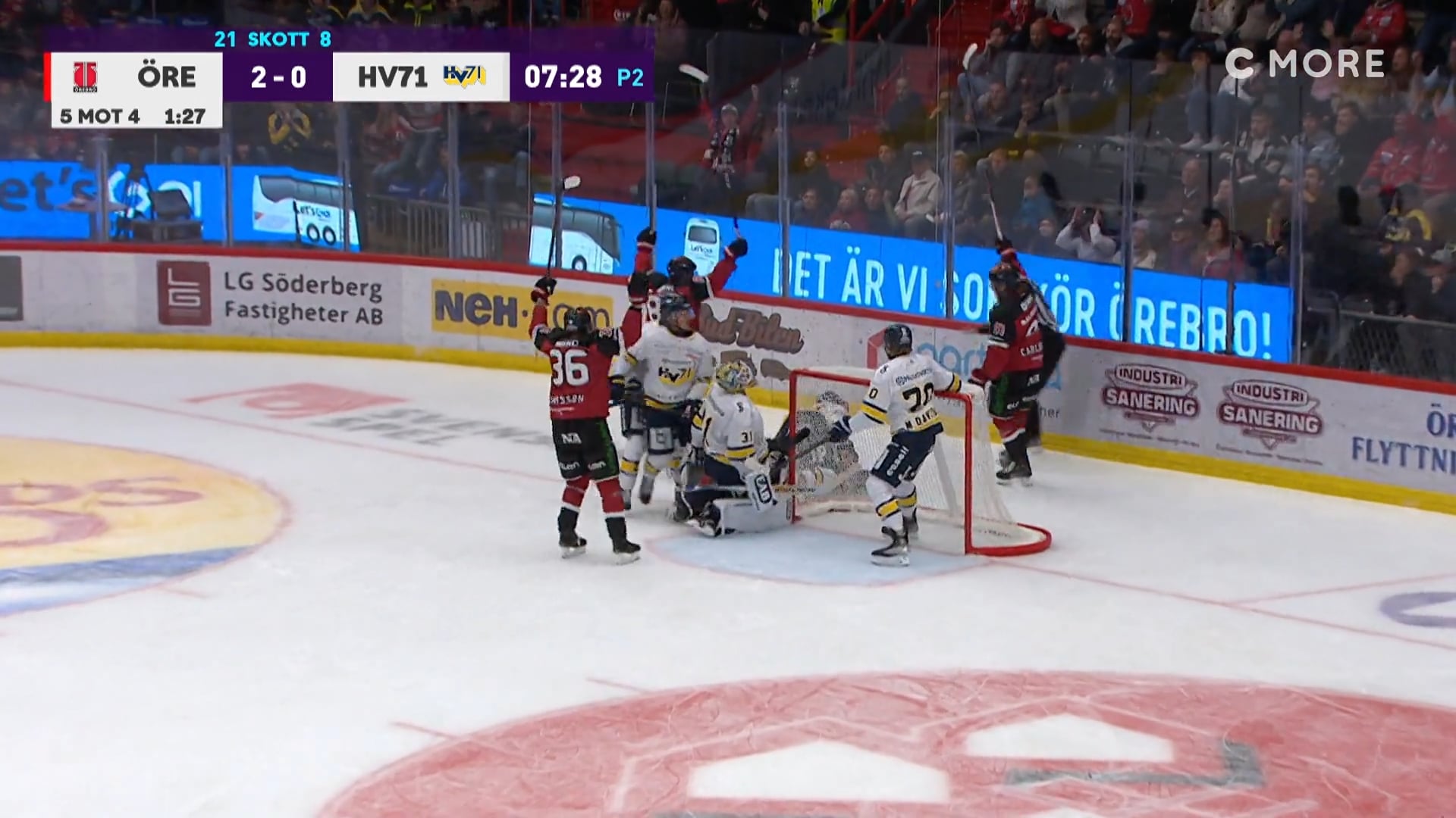 Här spräcker Örebros stjärna målnollan