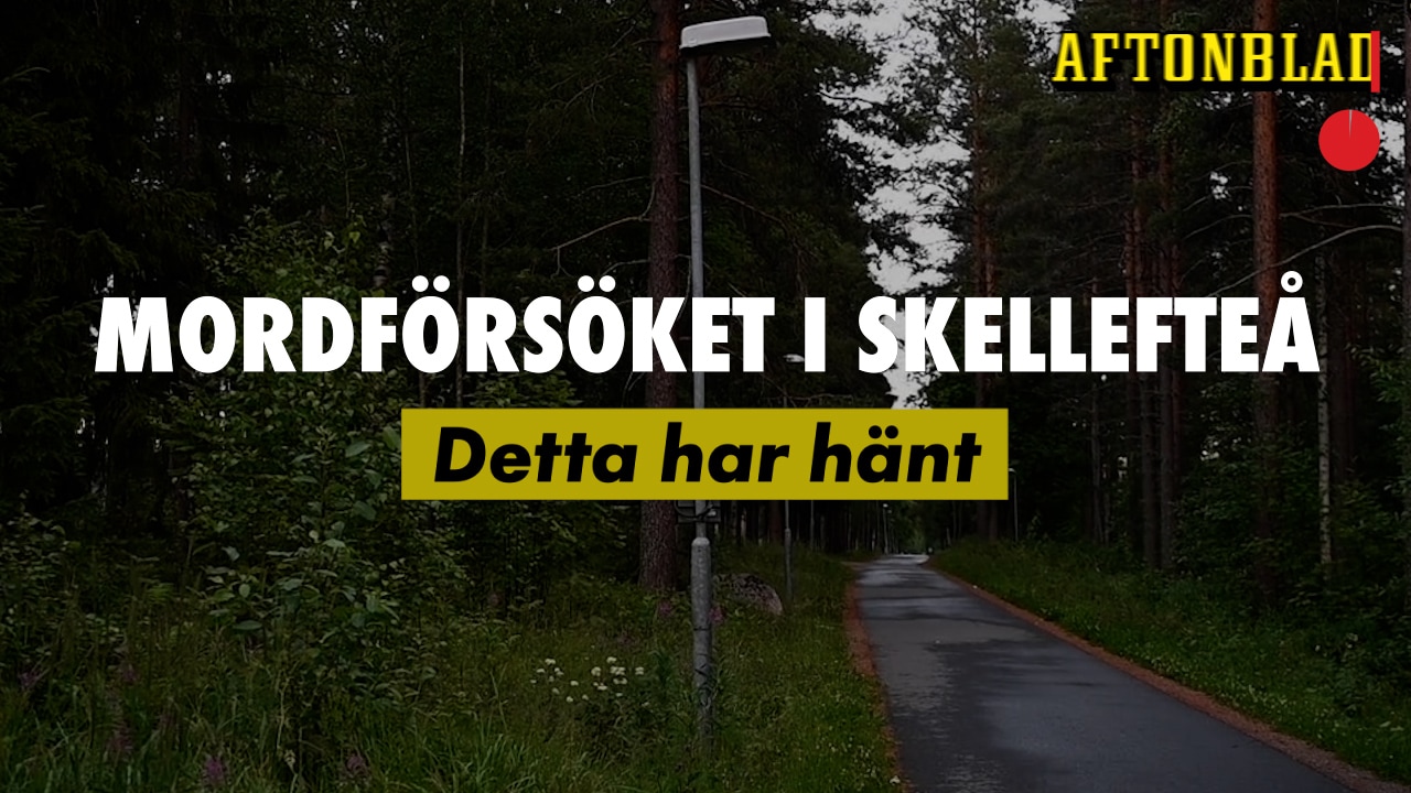 Mordförsöket i Skellefteå – detta har hänt