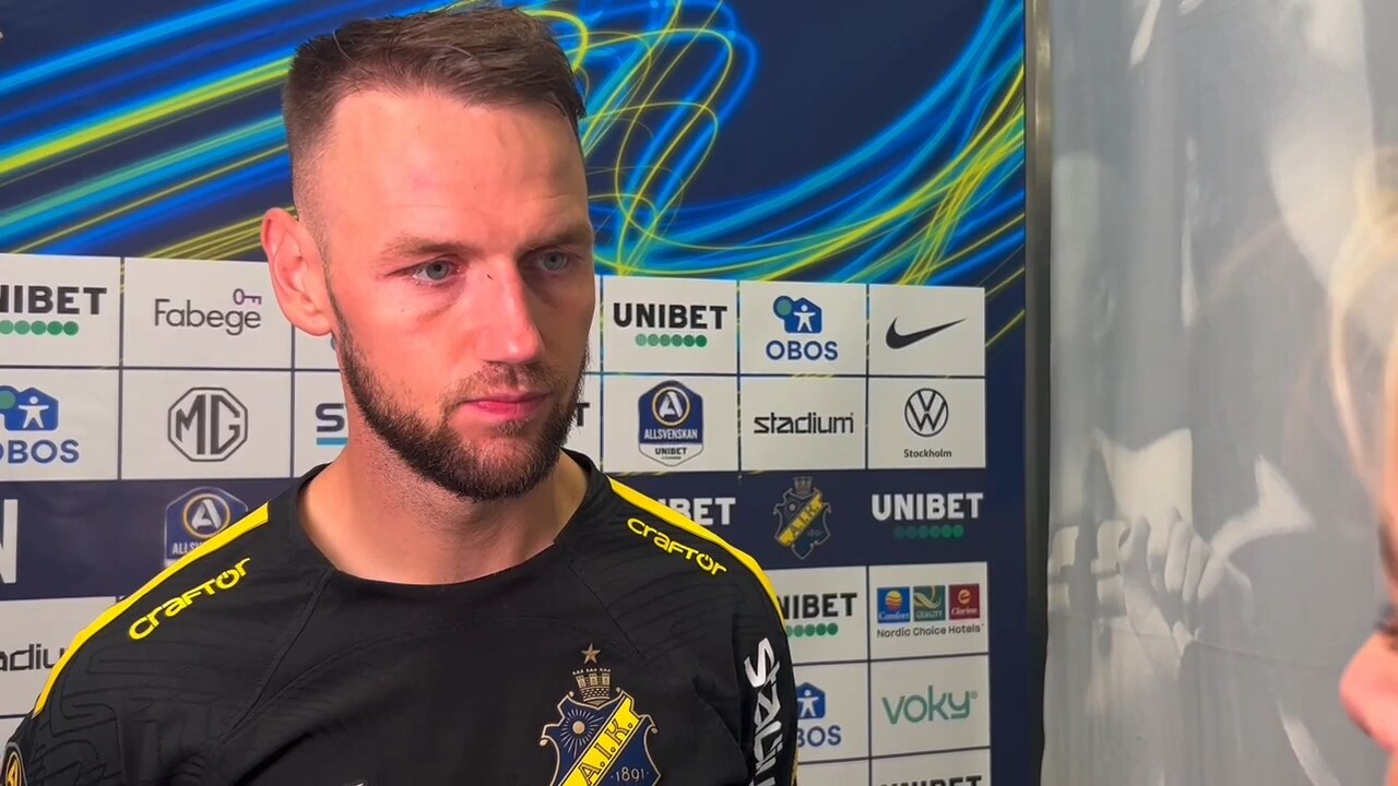 Milosevic efter AIK:s kryss: Kan vara mattan, arenan, luften…