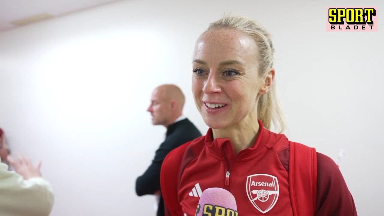 Amanda Ilestedt efter Arsenals seger mot Linköping