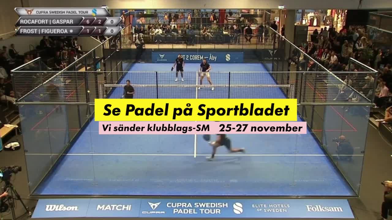 Se Lag-SM i padel på Sportbladet