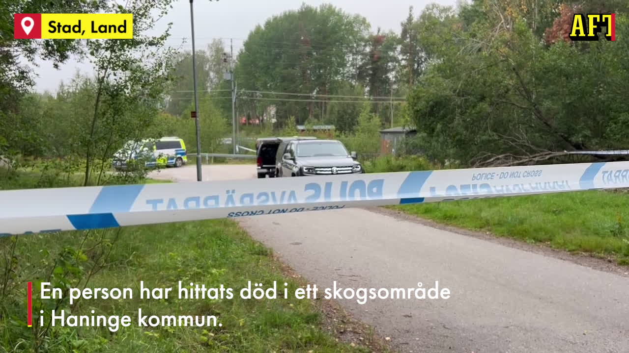 Person hittad död – misstänkt mord