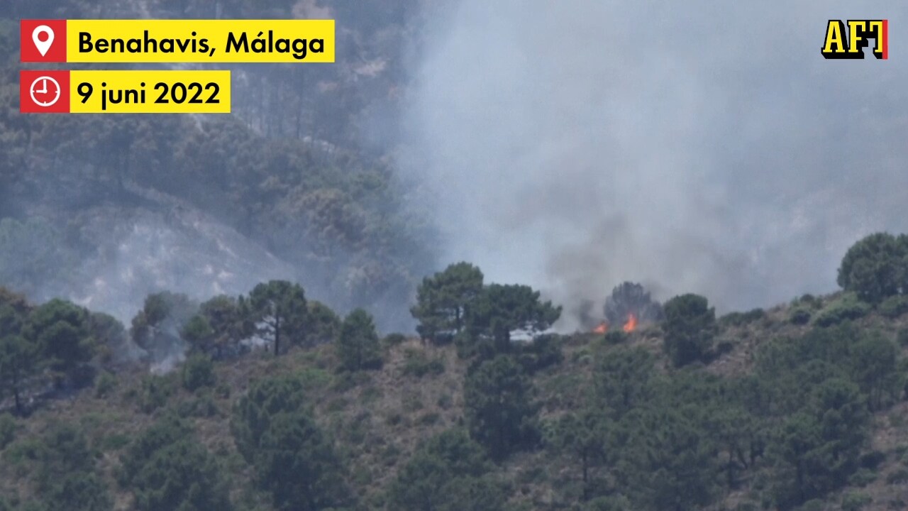 Se branden på spanska solkusten – 2000 evakuerade