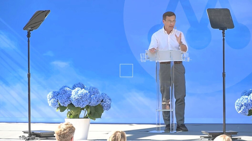 Se Ulf Kristerssons (M) sommartal