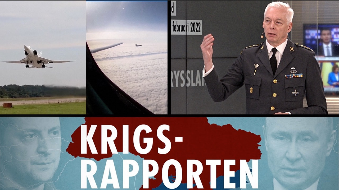 Ryska bombplan vid Nederländerna