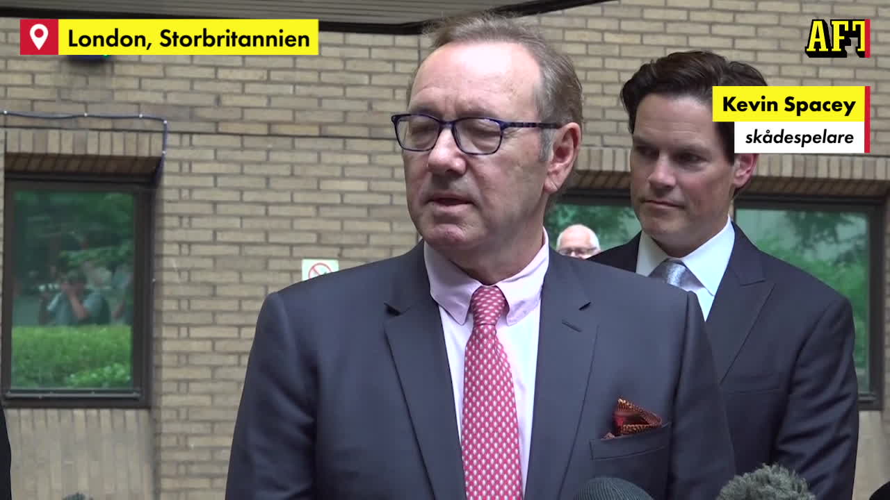 Spacey i tårar efter frikännandet: &ldquo;Oerhört tacksam&rdquo;