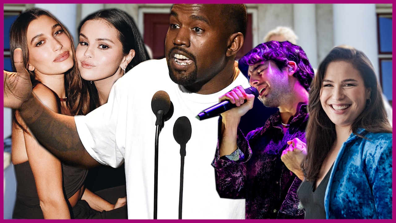 Kanye spårar ur igen och Selena och Hailey är vänner?  – Här är veckans nöjessnackisar