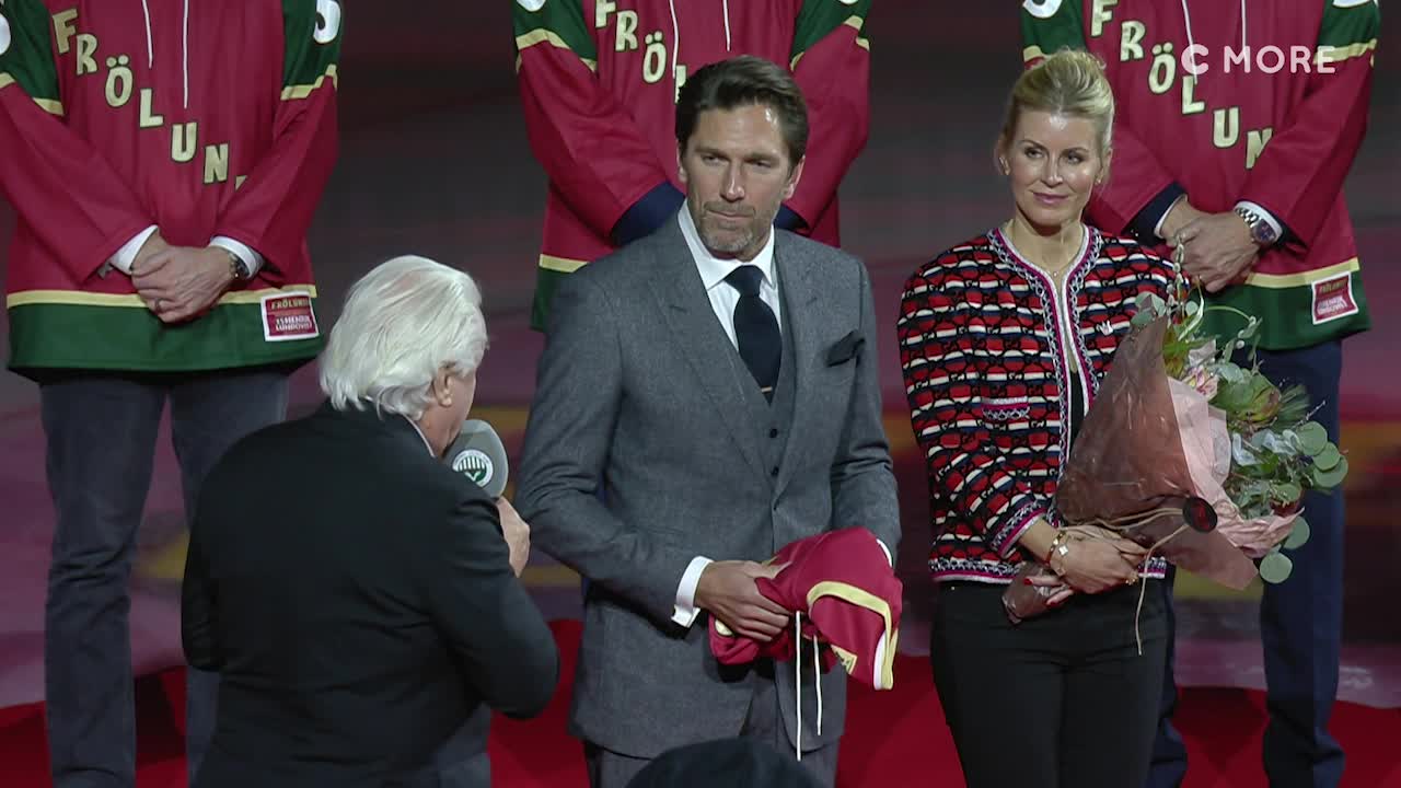 Se när Henrik Lundqvist hyllas