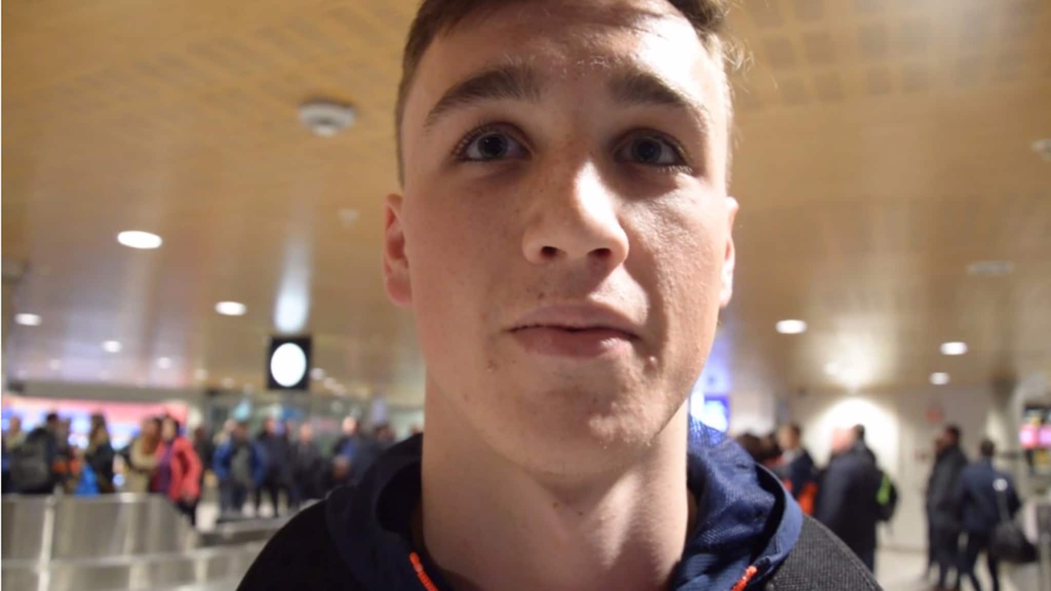 - Det var godt å få unna debuten