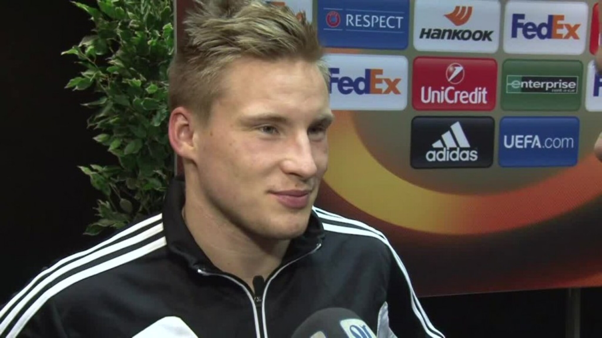 Etter kampen: Jonas Svensson
