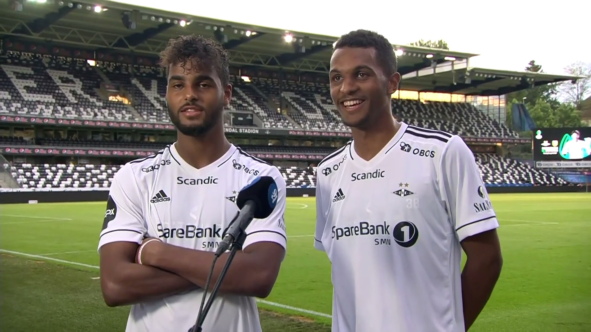 Intervjuer etter kampen