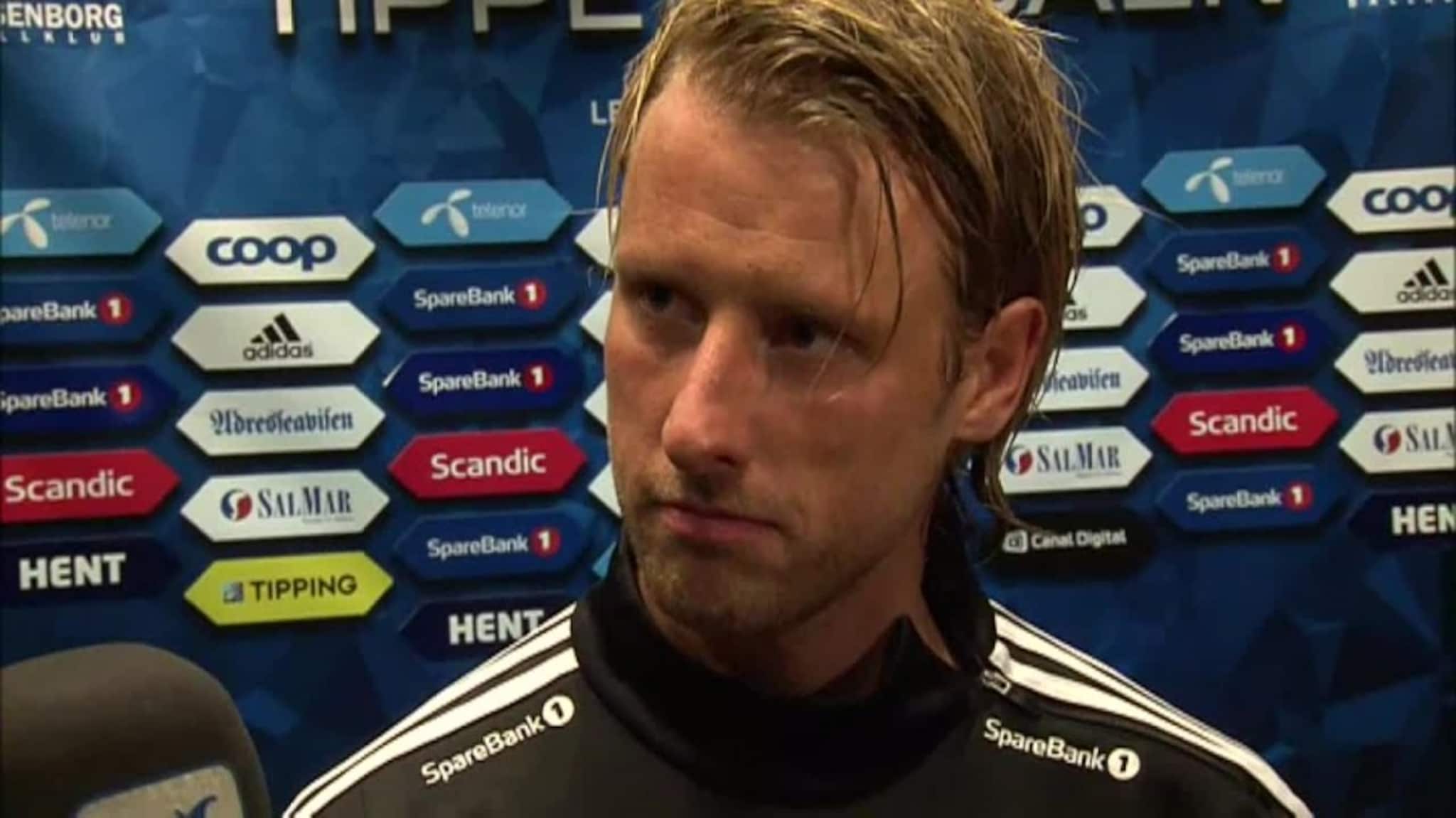 Etter kampen: Tobias Mikkelsen
